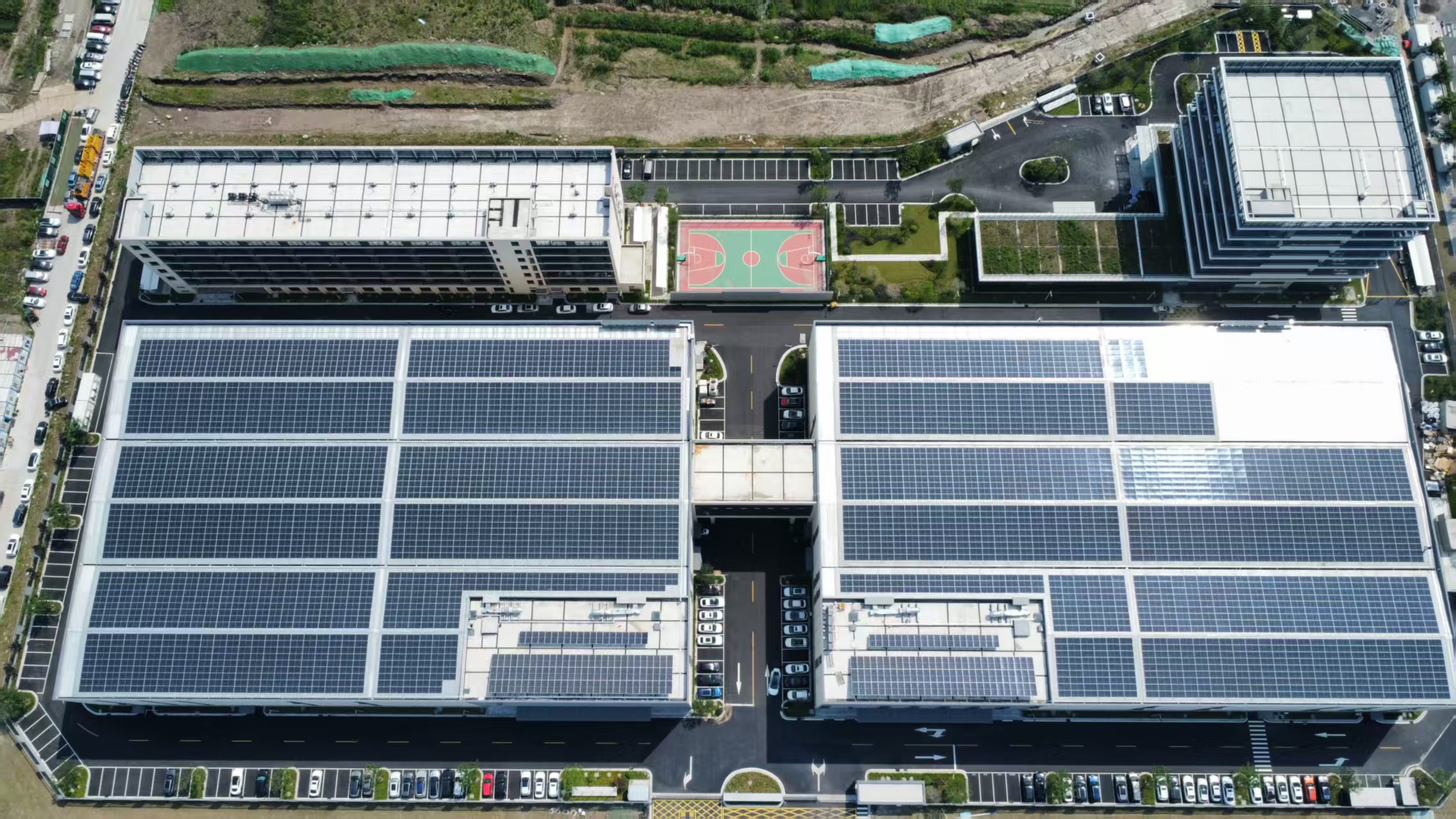 喜报|热烈祝贺388vip太阳集团电力新厂区2.4MW分布式光伏项目成功并网发电